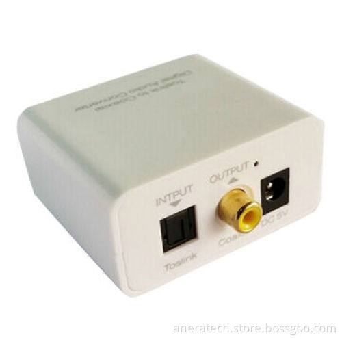 Optical/Toslink to Coaxial Digital Audio Converter